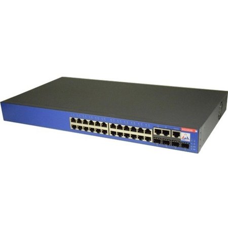 AMER NETWORKS 24 Port 10/100/1000Baset Ethernet Layer 2/L4 ( L2/L4 ) Stackable SS2GR26I